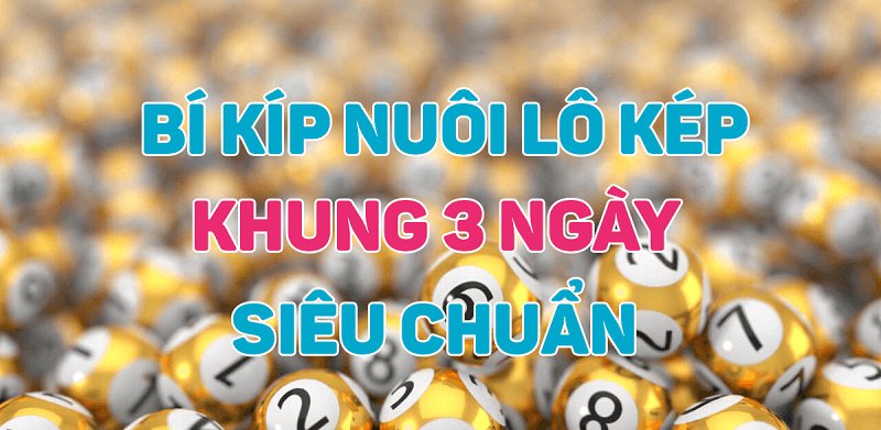 Tổng hợp các phương pháp nuôi lô kép khung 3 ngày bất bại