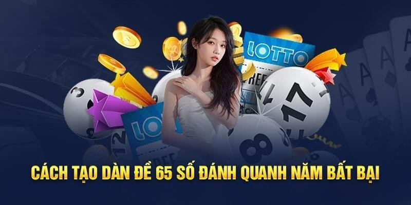 Cách tạo lập dàn đề 65 đánh quanh năm