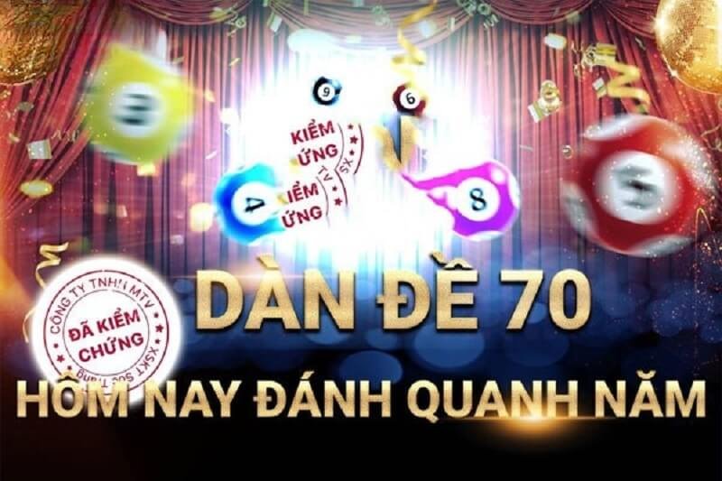 Dàn đề 70 số đánh quanh năm