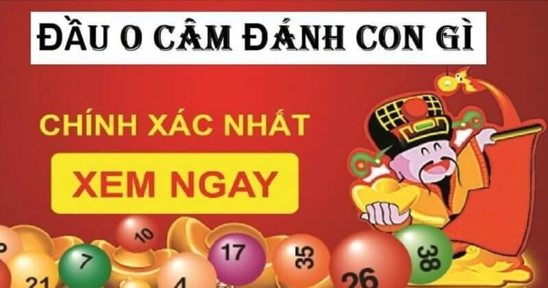 Đầu 0 câm hôm sau đánh con gì?