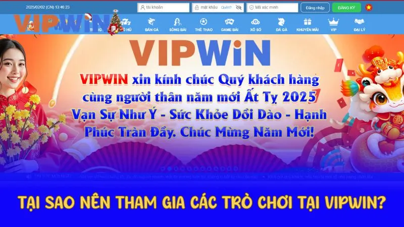 Tìm hiểu tại sao nên tham gia các trò chơi tại Vipwin?