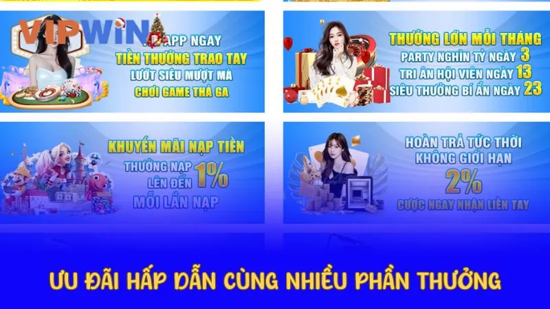 Ưu đãi hấp dẫn cùng nhiều phần thưởng có giá trị cao