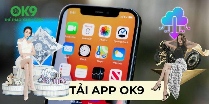  Giao diện ứng dụng nhà cái Ok9 trên di động, mượt mà, dễ đặt cược.