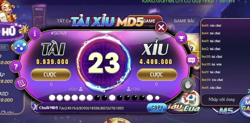 Cơ Chế Hoạt Động Của MD5 Trong Game Tài Xỉu