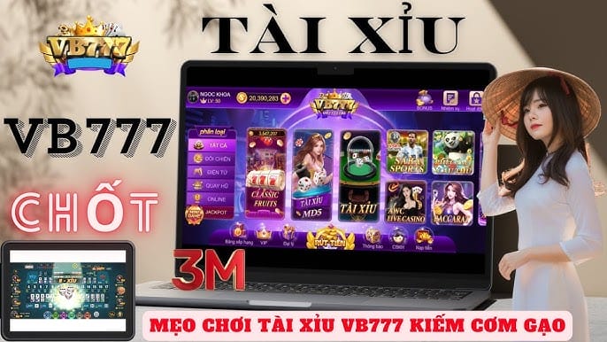 Giao diện khuyến mãi VB77 bắt mắt, dễ tham gia.