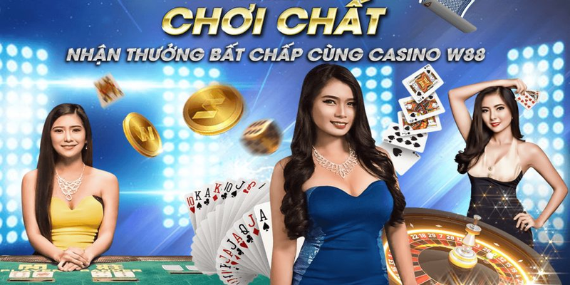 Những trò chơi phổ biến trong live casino w88