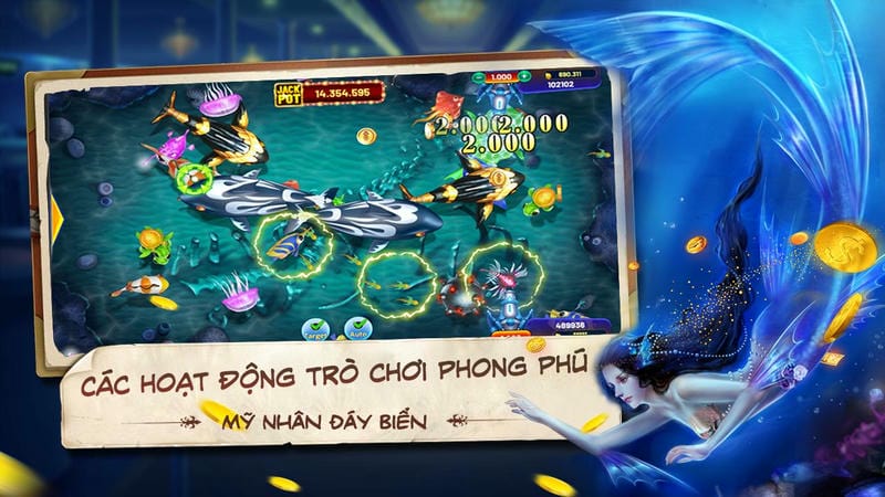 Không gian đại dương sống động đến từng chi tiết