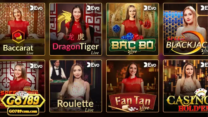Trải nghiệm đẳng cấp tại casino Go789