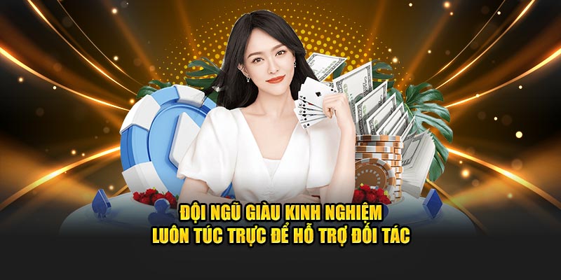 Đội ngũ giàu kinh nghiệm luôn túc trực để hỗ trợ đối tác