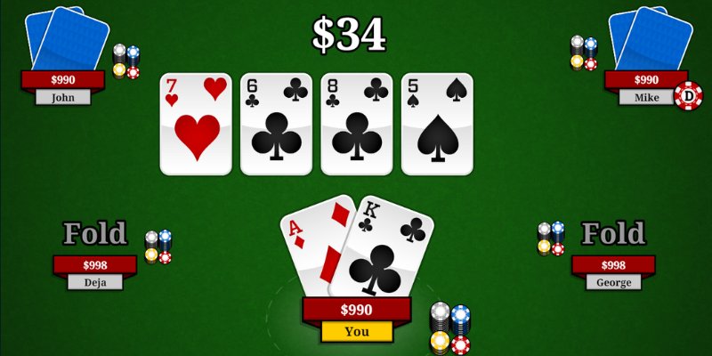 Xếp hạng bài Poker – nền tảng để đọc vị đối thủ