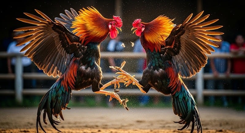 Đánh giá lối đá của gà chiến