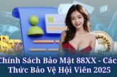 Chính sách bảo mật 88XX – An toàn tuyệt đối, minh bạch từng thao tác