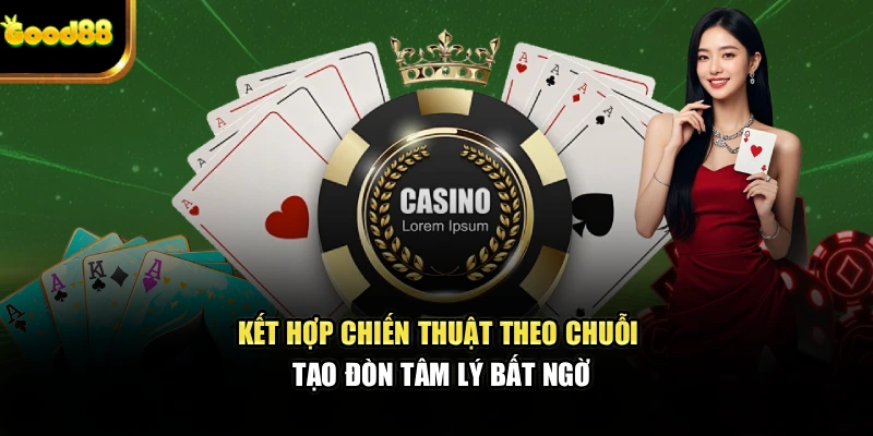 Kết hợp chiến thuật theo chuỗi tạo đòn tâm lý bất ngờ