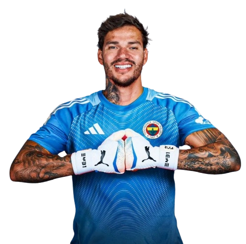 Ederson Moraes trong màu áo Fenerbahçe năm 2026